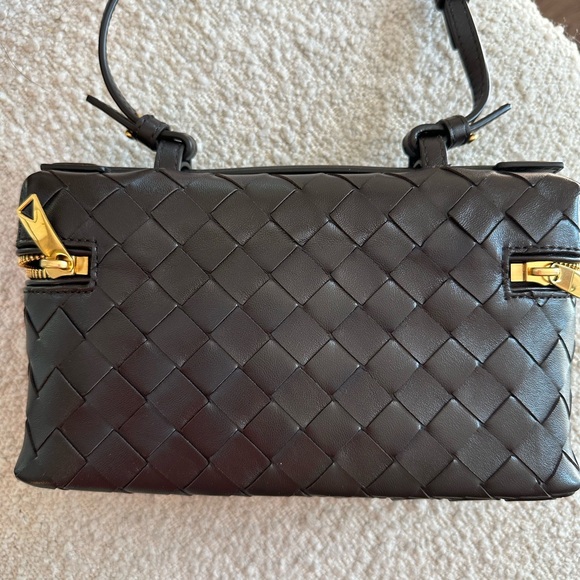 Bottega Veneta bang bang vanity case crossbody bag Fondant brown - Picture 7 of 16